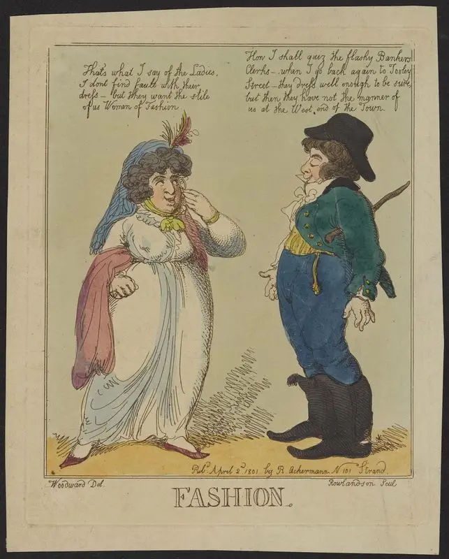 Fashion by Rowlandson