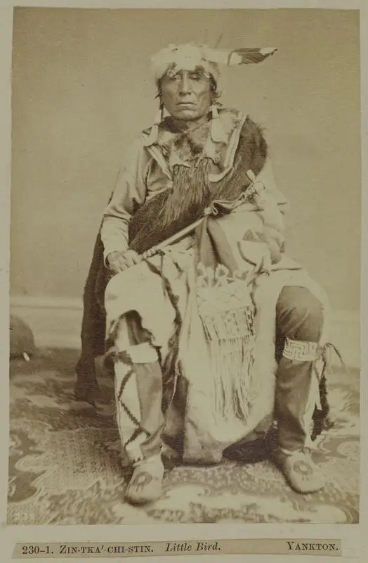 Little Bird, Yankton Dakota by Shindler, A. Zeno (Antonio Zeno)