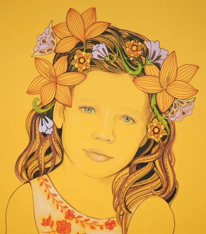 Woman Berehyni͡a - Marusi͡a by Cherevan, Tetiana