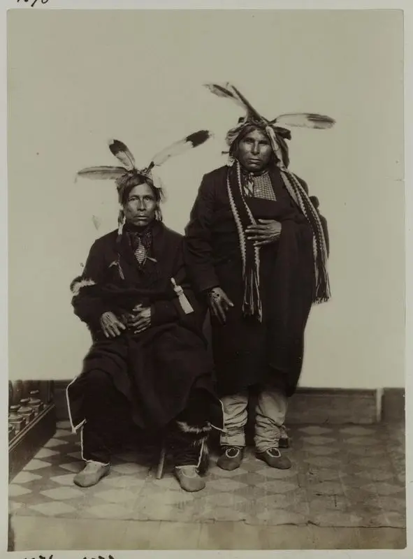 Yellow-Haired One Sailing Along and Like Bird, Chippewa by Unknown artist