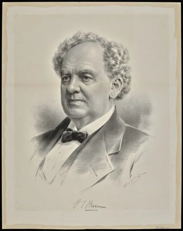 P.T. Barnum. by Unknown artist