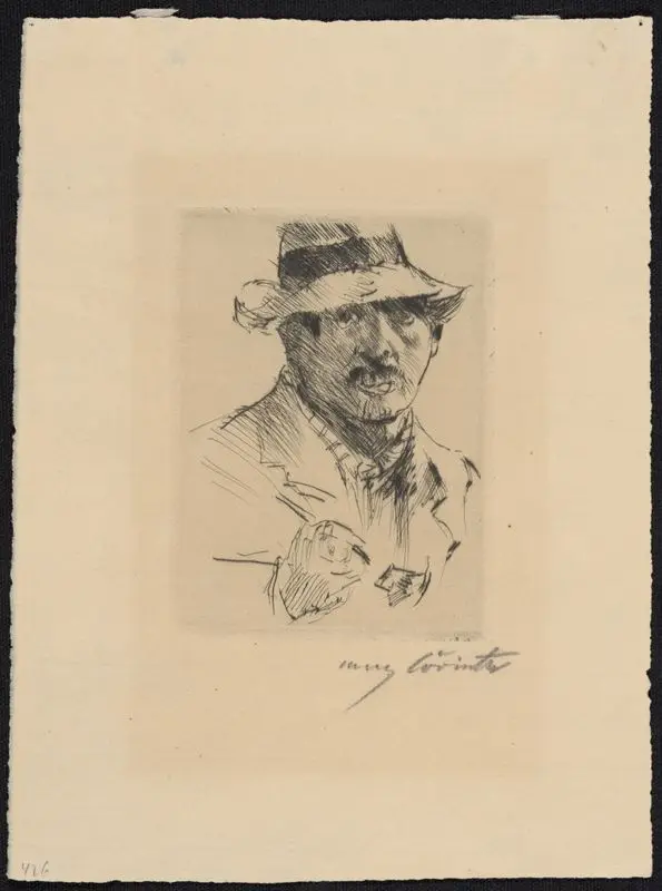 Self-portrait by Corinth