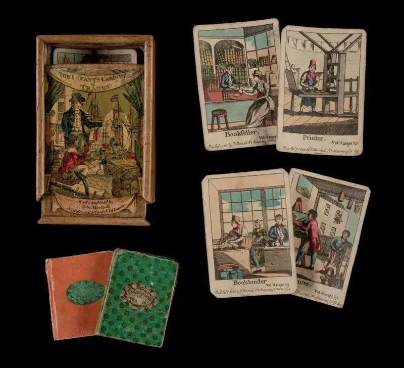 The infant's cabinet of trades. by Unknown artist