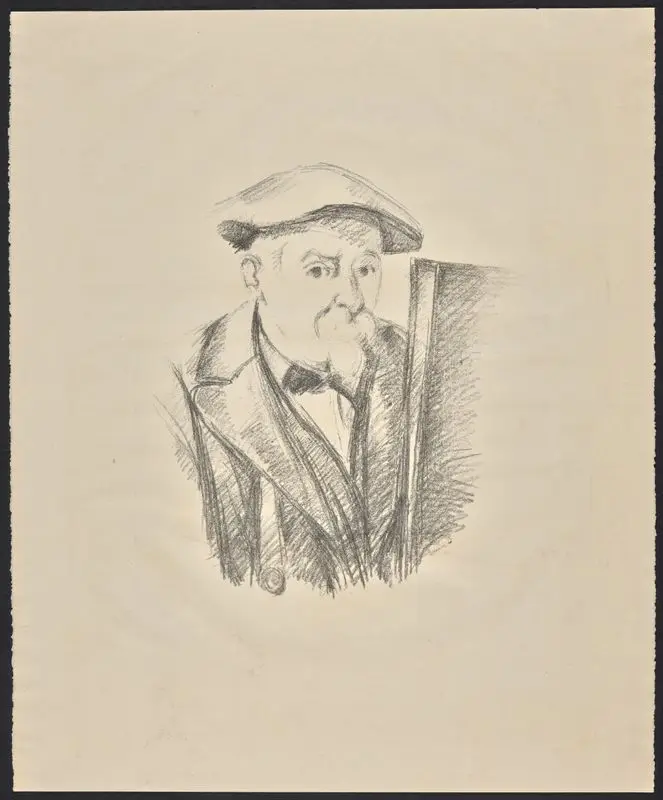 Self-portrait. by Renoir