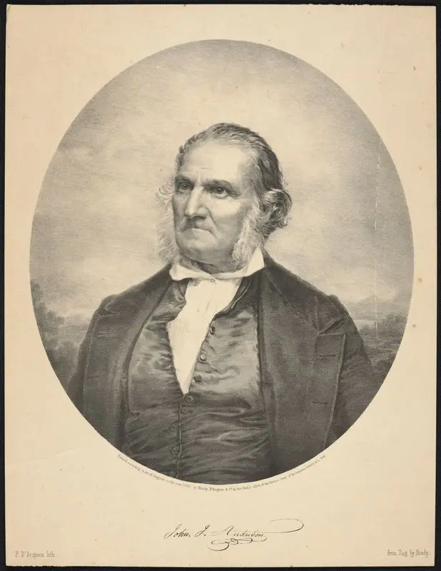 John J. Audubon. by Brady, Mathew B., 1823-1896