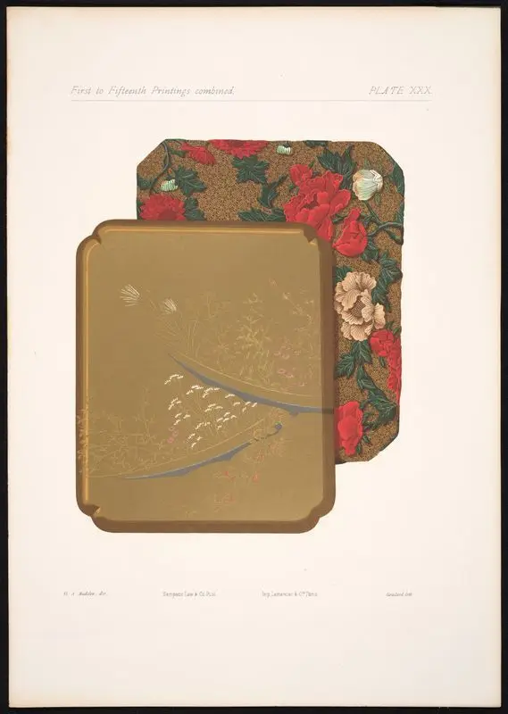 Plate XXX: First to fifteenth printings combined. by Gaulard