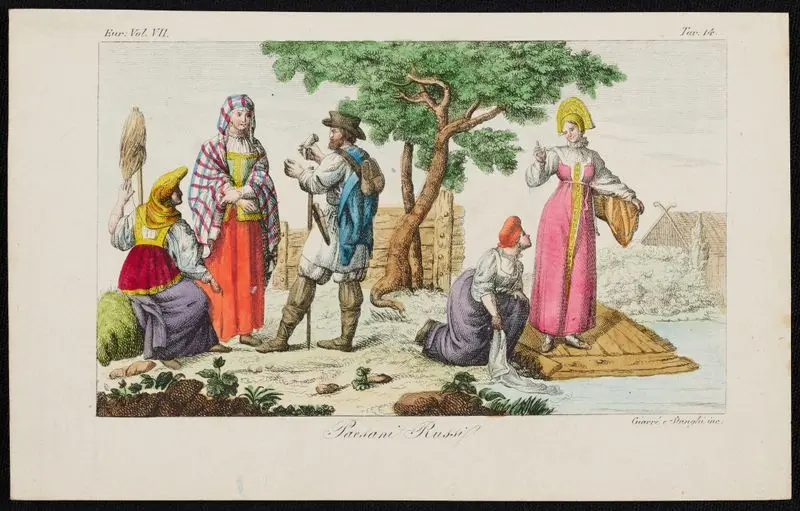 Paesani Russi. by Giarre, Luigi