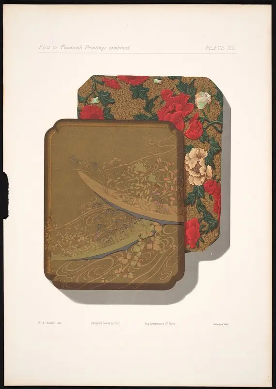 Plate XL: First to twentieth printings combined. by Gaulard