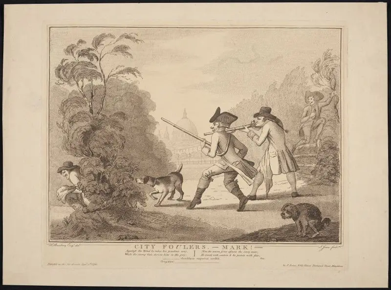 City foulers. Mark!. by Jones, J. (John), approximately 1745-1797