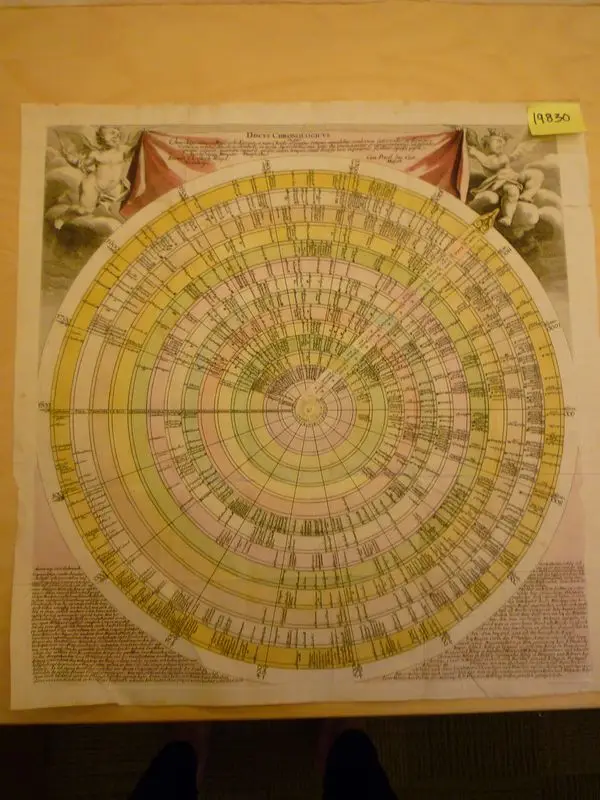 Discus chronologicus in quo omnes imperatores et reges orbis Europaei. by Weigel, Christoph