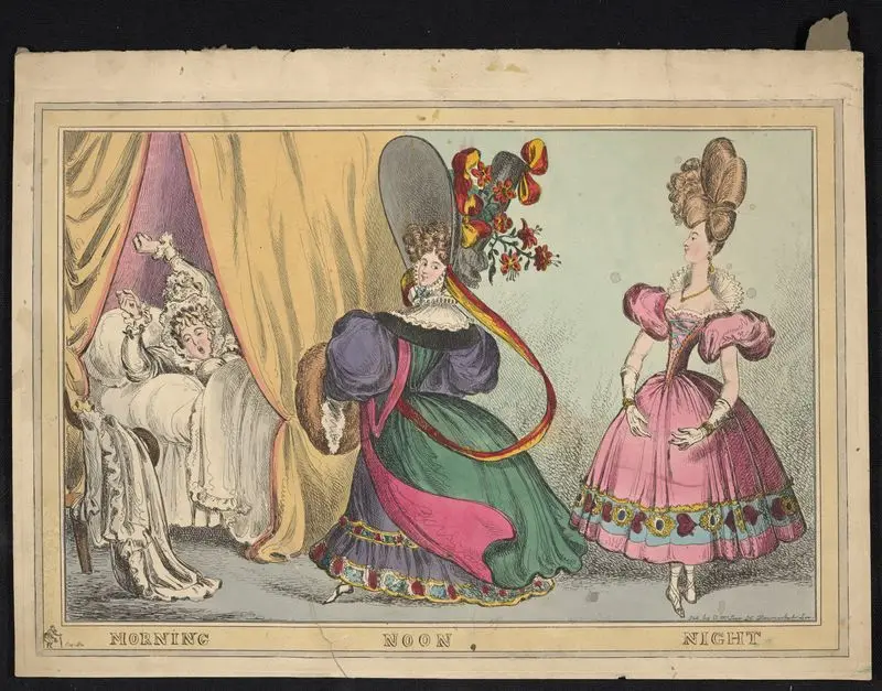 Morning Noon Night [Woman, copy 2]. by Heath