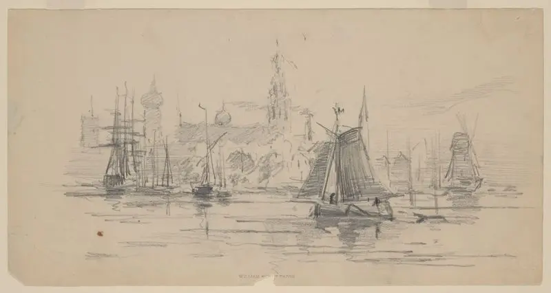 View of an unidentified city by Unknown artist