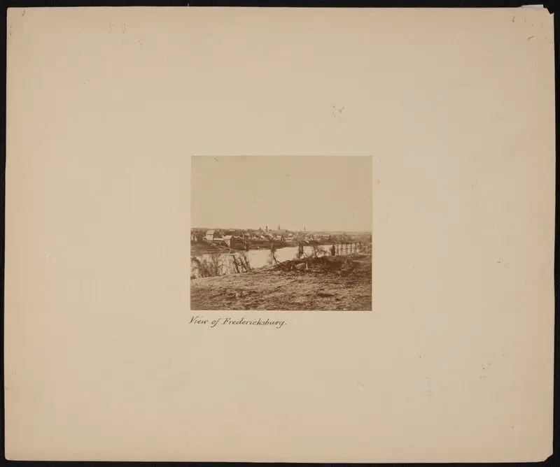 View of Fredericksburg. by Brady's National Photographic Portrait Galleries