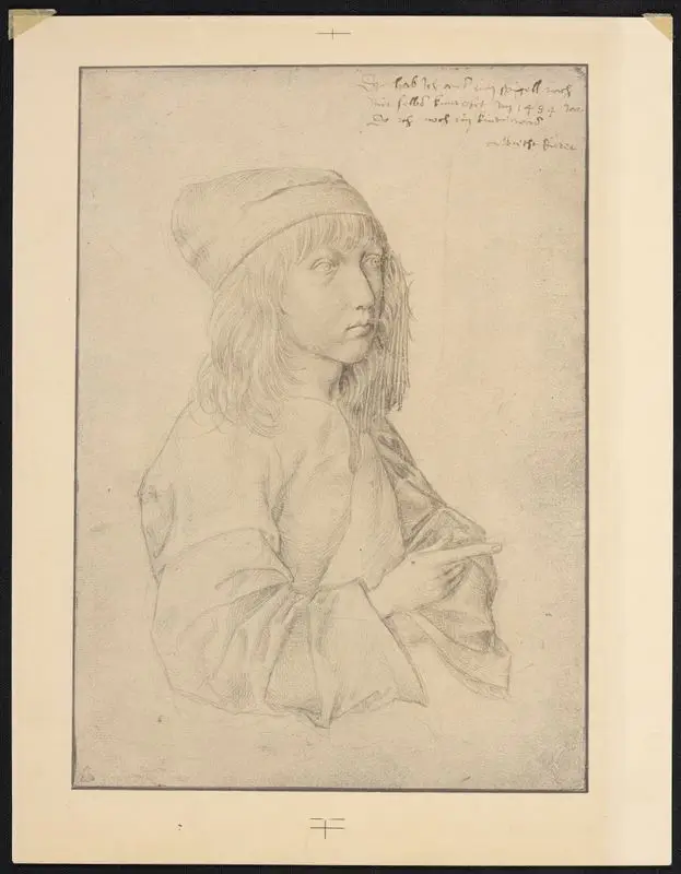 Self-portrait, age 13. by Dürer