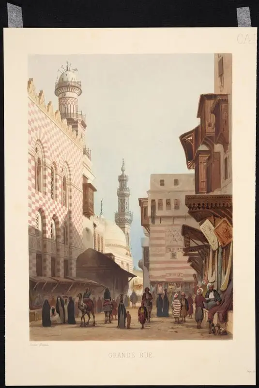 Grande rue // [High street]. by Horeau