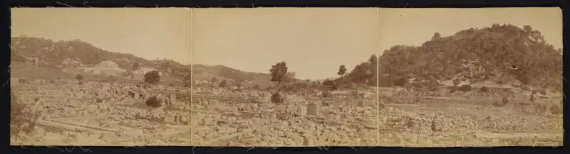 Olympia [From the south looking north]. by Rhomaides frères