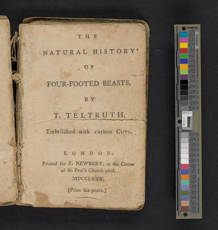 The natural history of four-footed beasts / by T. Teltruth ; embellished with various cuts. by Telltruth, T.