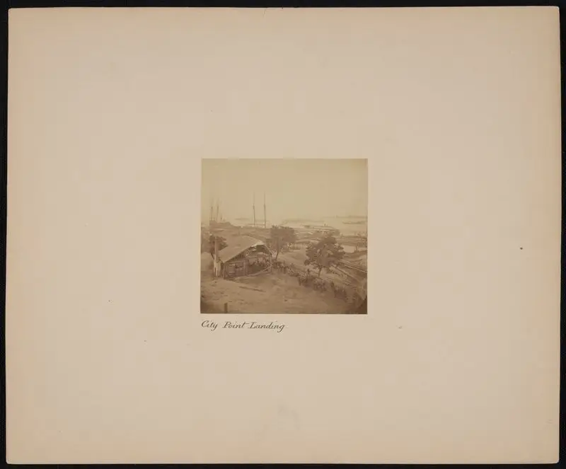 City Point Landing. by Brady's National Photographic Portrait Galleries