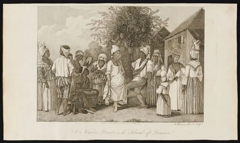 A Negroes dance in the Island of Dominica / A. Brunias, pinxt. et sculpt. by Brunias, Agostino