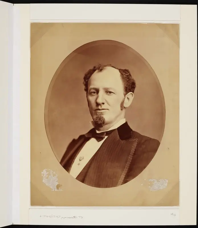 Oval portrait of James A. Bailey? by Unknown artist