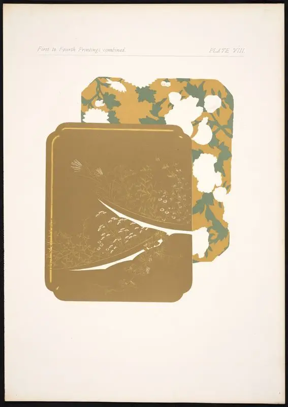 Plate VIII: First to fourth printings combined. by Gaulard