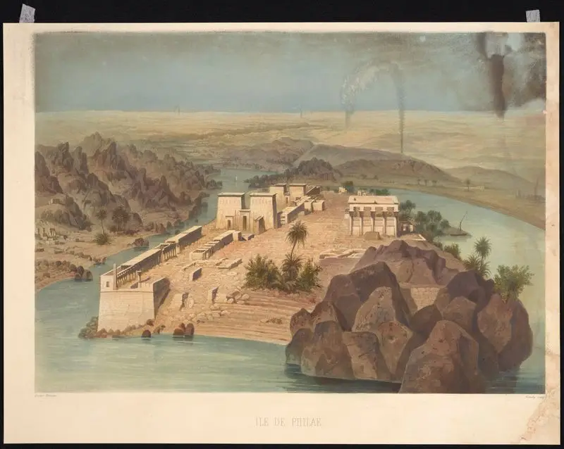 Ile de Philae // [Island of Philae]. by Horeau