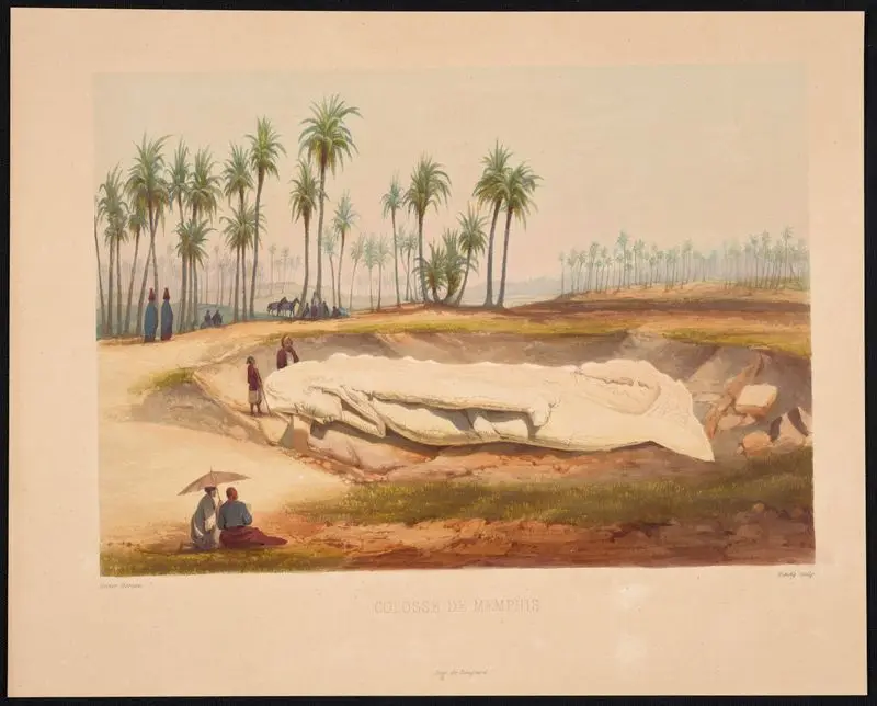 Colosse de Memphis // [Colossus of Memphis]. by Horeau