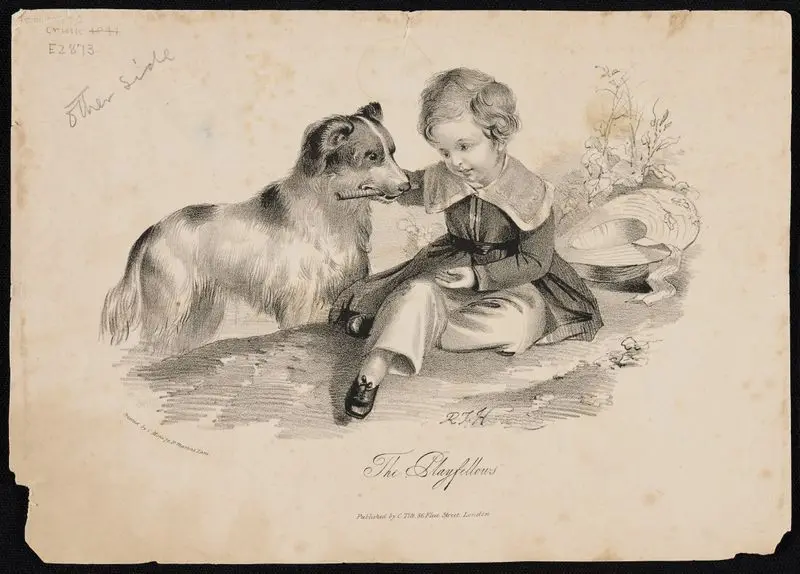 The playfellows. by Motte, Charles Etienne Pierre, 1784-1836