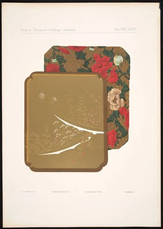 Plate XXVI: First to thirteenth printings combined. by Gaulard