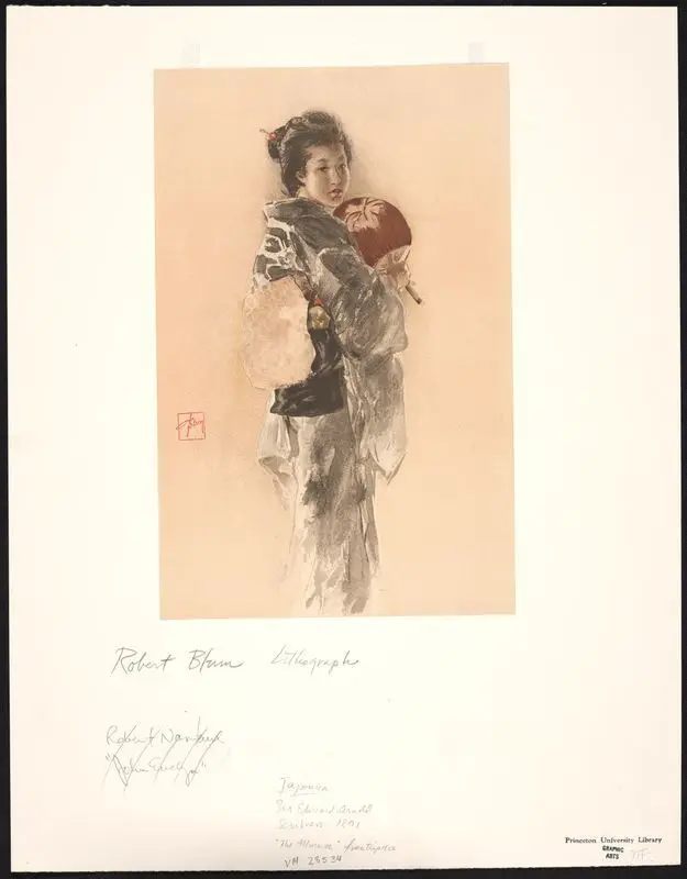 The Musee [Frontispiece]. by Blum, Robert Frederick, 1857-1903