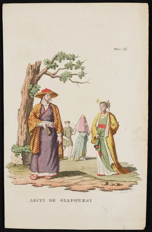 Abiti de Giaponesi. by Rivelanti, A..