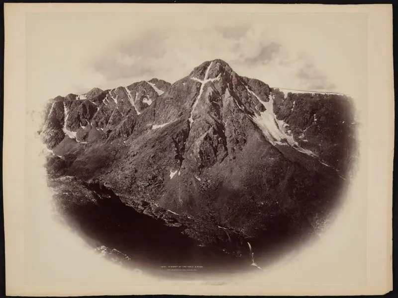 1001. Mount of the Holy Cross. by Jackson, William Henry, 1843-1942