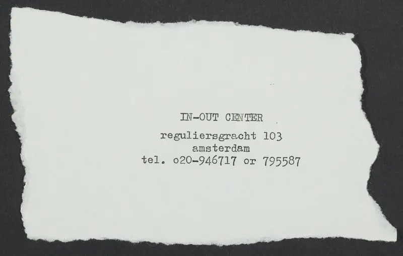 Ulises Carrión : texts and other texts (28 May-9 June [1973]) [exhibition invitation]. by Carrión