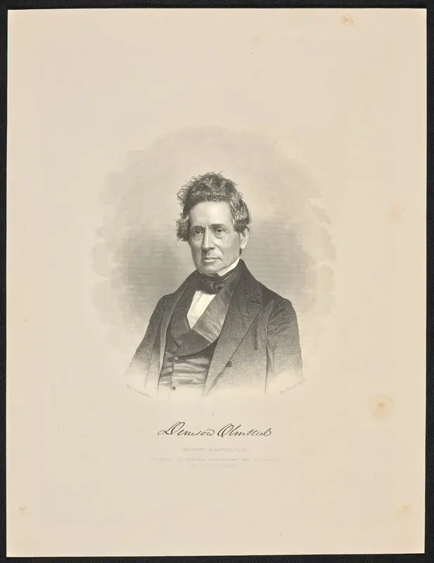 Denison Olmsted (1791-1859), Professor of Natural Philosophy and Astronomy in Yale College. by Ritchie, Alexander Hay, 1822-1895
