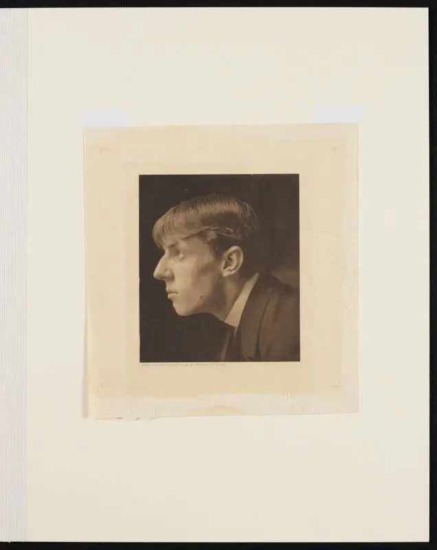 Portrait of Aubrey Beardsley / From a private portrait study by Frederick H. Evans. by Evans, Frederick H.