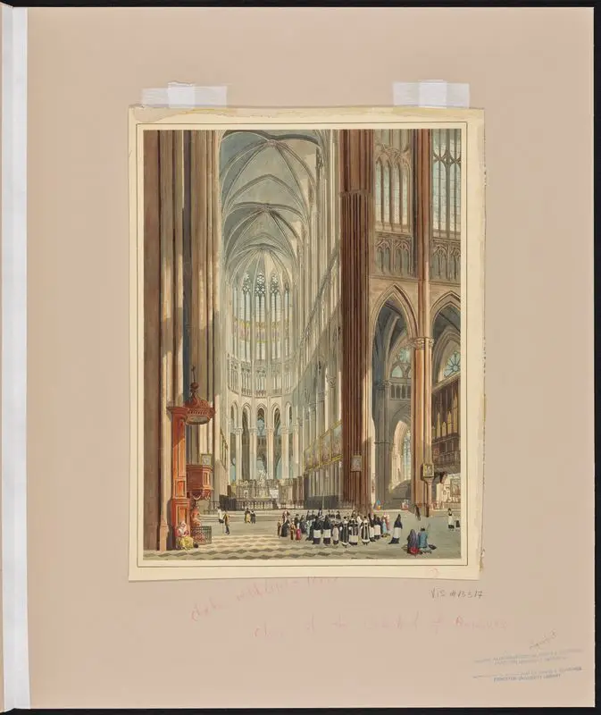 Choir of the Cathedral of Beauvais. by Wild