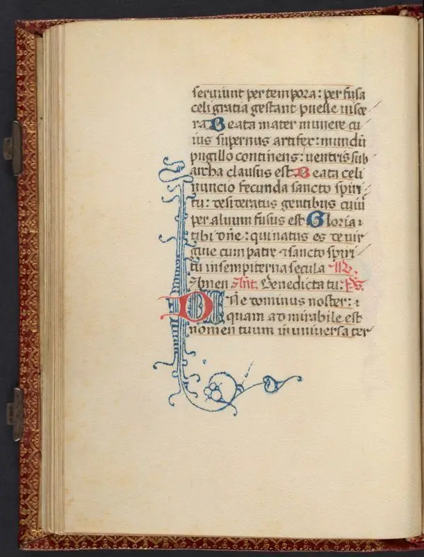 Book of Hours; Use of Rome by Catholic Church