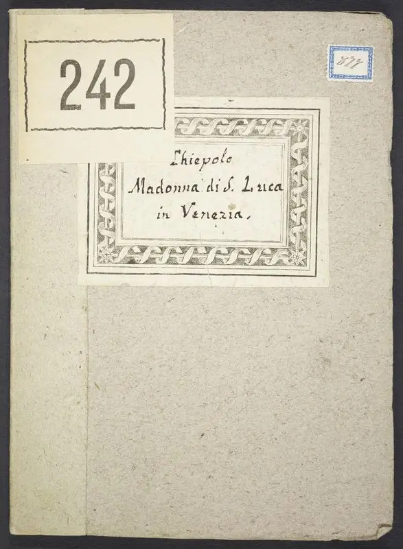 Trattato dell'imagine della gloriosa Vergine dipinta da San Luca : conservata già molti secoli nella ducal Chiesa di San Marco della città di Venetia / di Gio: Thiepolo. by Tiepolo