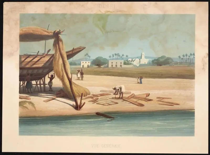 Derri. Vue generale. // [Derri. General view.]. by Horeau