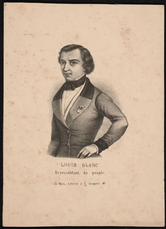 Louis Blanc : Représentant du Peuple. by Unknown artist