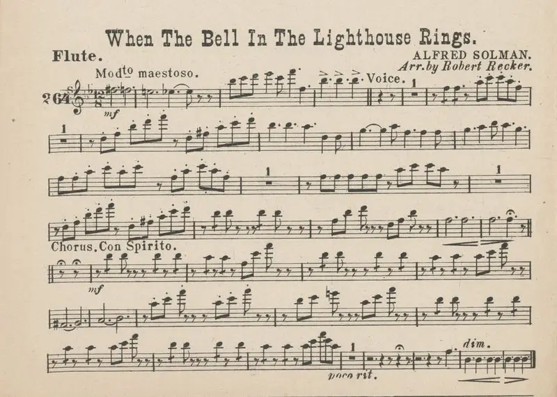 When the bell in the lighthouse rings : (ding, dong) by Solman