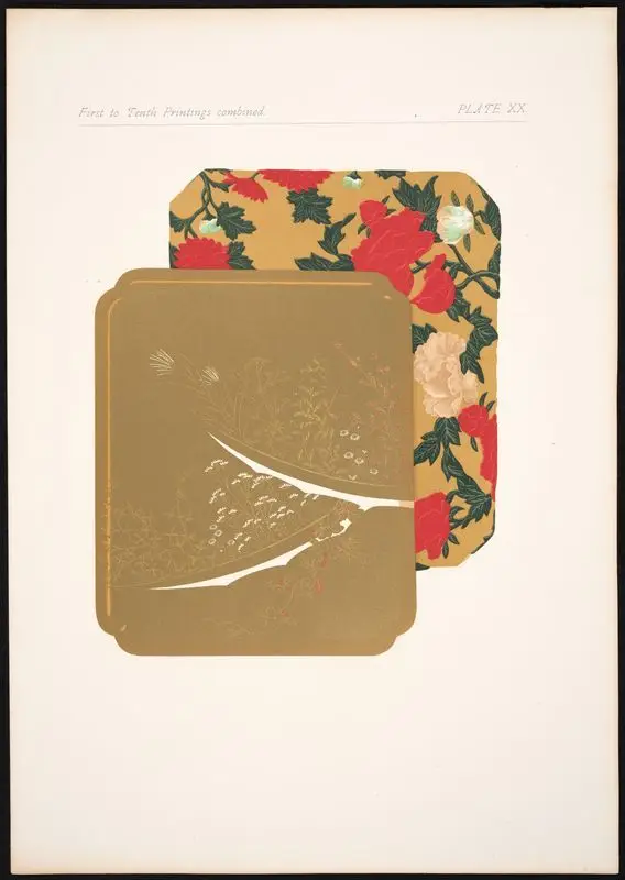 Plate XX: First to tenth printings combined. by Gaulard