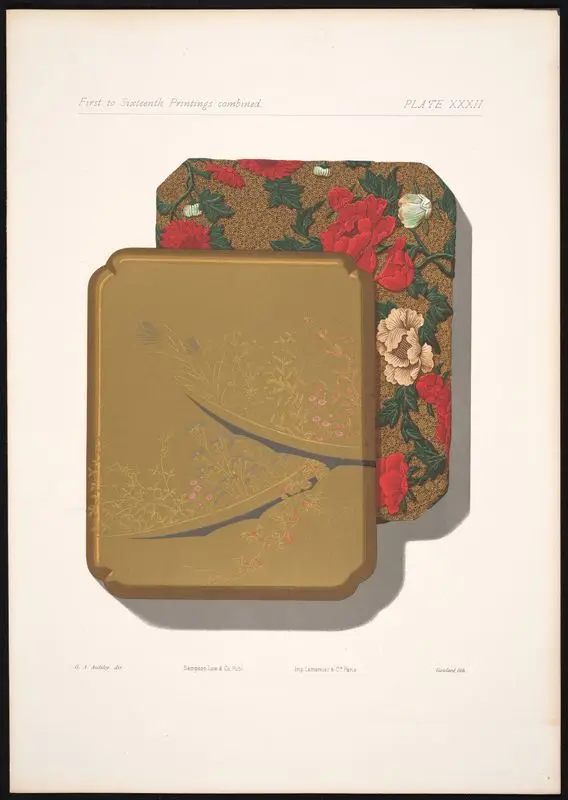 Plate XXXII: First to sixteenth printings combined. by Gaulard