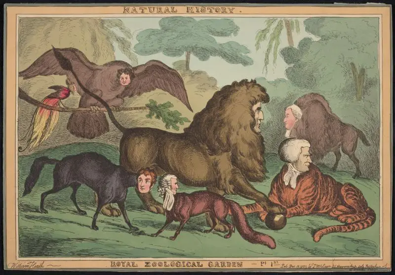 Natural history. Royal Zoological Garden - Pl 1st. by Heath