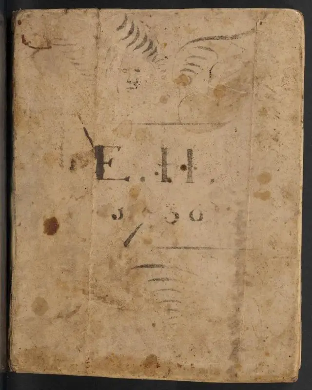 [Mathematics and calligraphy manuscript] Elizabeth Harris her book by Harris, Elizabeth