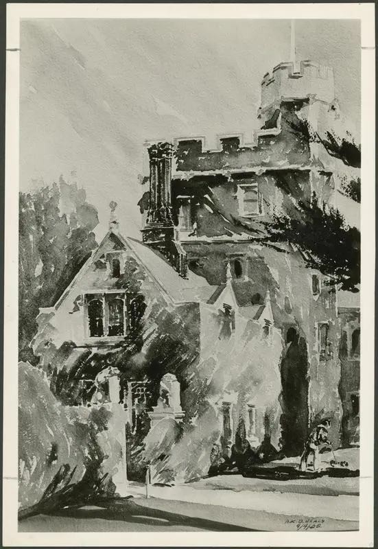 Little Hall by Unknown artist