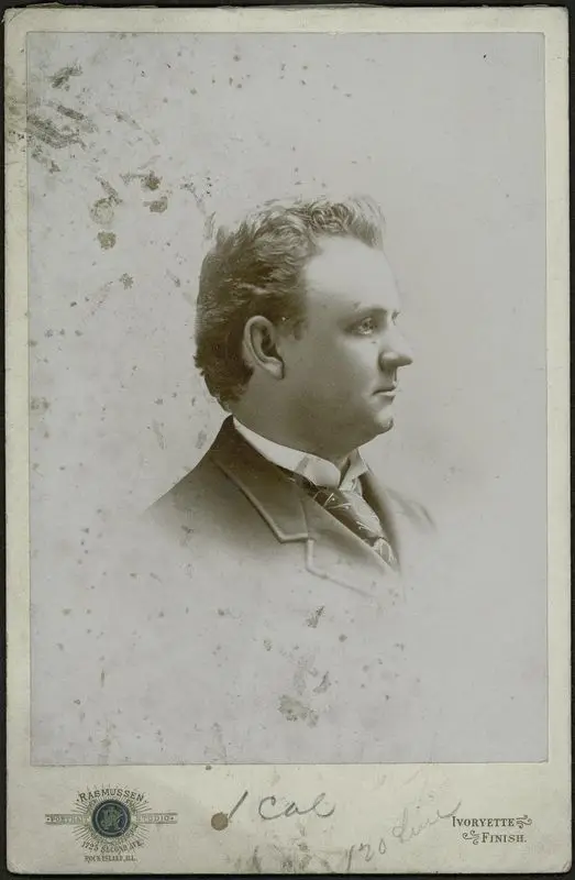 Portrait of W.H. Foster by Rasmussen Portrait Studio