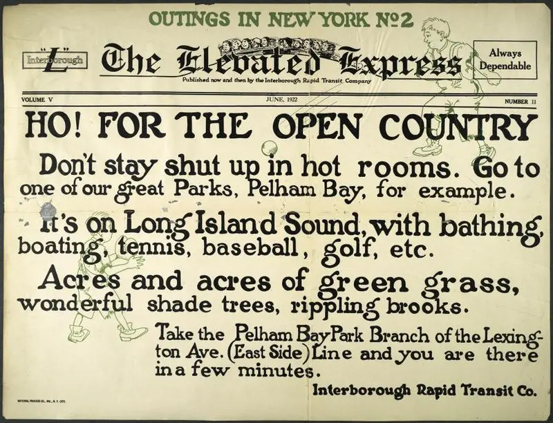 Outings In New York by Interborough Rapid Transit Company