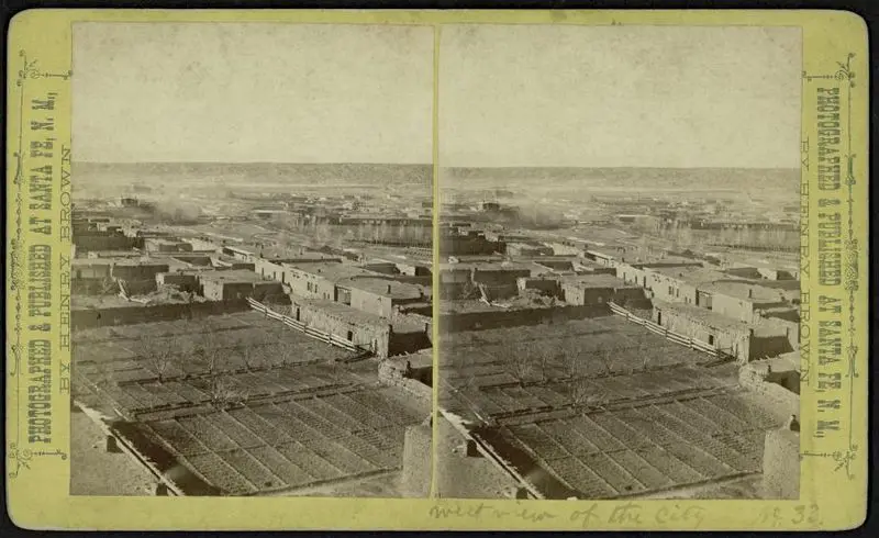 West view of the city by Brown, William Henry