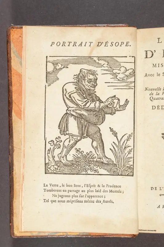Fables d'Esope...nouvelle édition revue, corrigée et augmentée de la vie d'Esope...et les quatrains de Benserade...Dédiée à la jeunesse. by Aesop